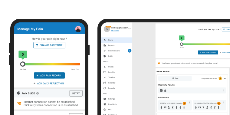 Manage My Pain - Track, analyze, & share your pain